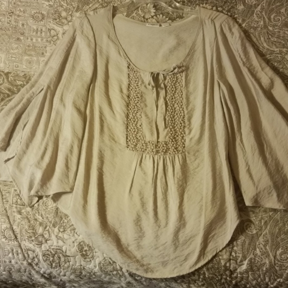 Cato Bmbroidered front chest blouse - Picture 5 of 8